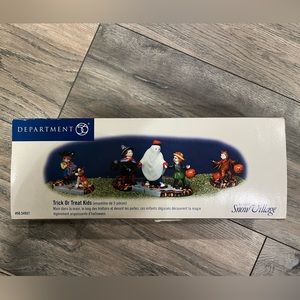 Department 56 Snow Village Trick or Treat Kids (set of 3)